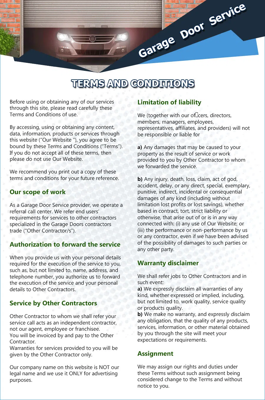 United Garage Door Trenton, NJ 609-473-0153